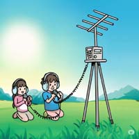 アマチュア無線フリー素材23