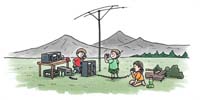 アマチュア無線フリー素材24