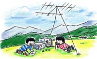 アマチュア無線フリー素材41