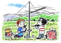 アマチュア無線フリー素材48