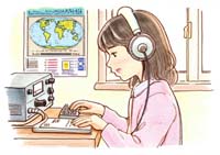 アマチュア無線フリー素材A17
