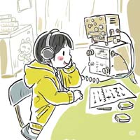 アマチュア無線フリー素材A22