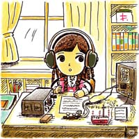 アマチュア無線フリー素材A23