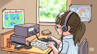 アマチュア無線フリー素材A28