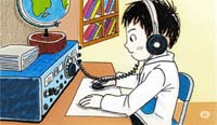 アマチュア無線フリー素材A34