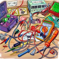 電子工作フリー素材10