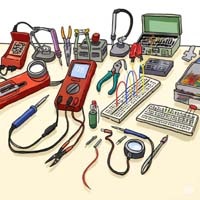 電子工作フリー素材17